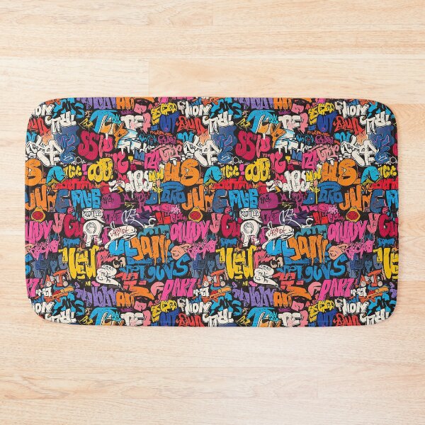 Item preview,  design Colorful graffiti motive paintbrush designed and sold by Fernnieskillup.