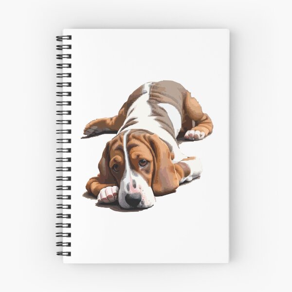 Item preview, Basset hound designed and sold by Attic-Junk.