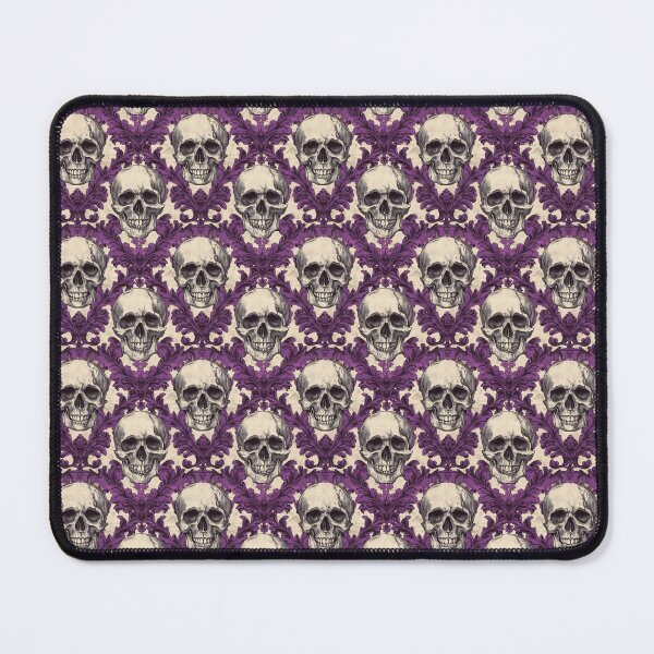 Item preview, Purple Gothic Skull Beige and Purple Gothic Luxury designed and sold by JuliaPop.