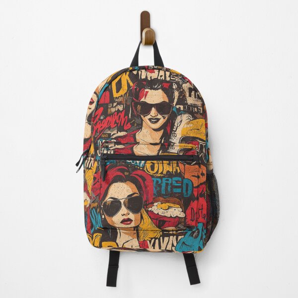 Item preview,  Fashion pattern design Colorful urban art with bold graphics and designs designed and sold by Fernnieskillup.