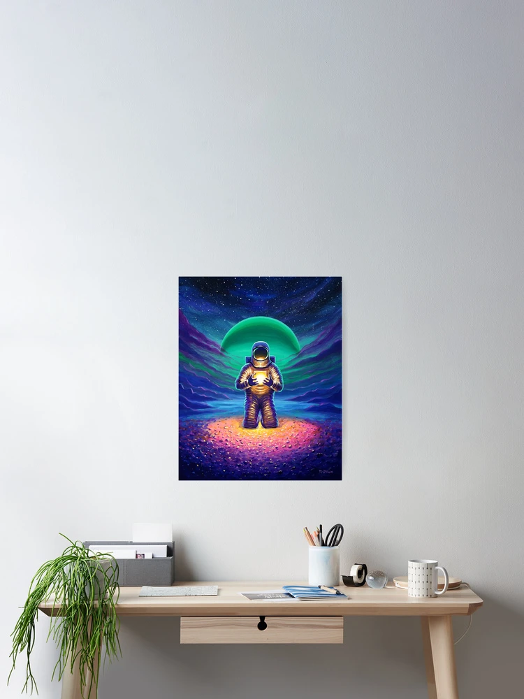 Imagen 2 de 3, Póster con la obra Poder, diseñada y vendida por flooko.