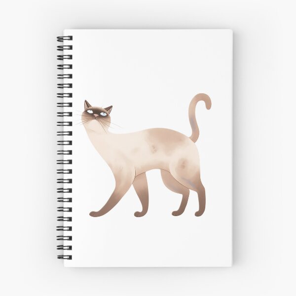 Item preview, Graceful_Siamese_Cat_Watercolor_Art designed and sold by kojinho.