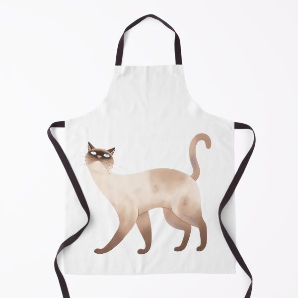 Item preview, Graceful_Siamese_Cat_Watercolor_Art designed and sold by kojinho.