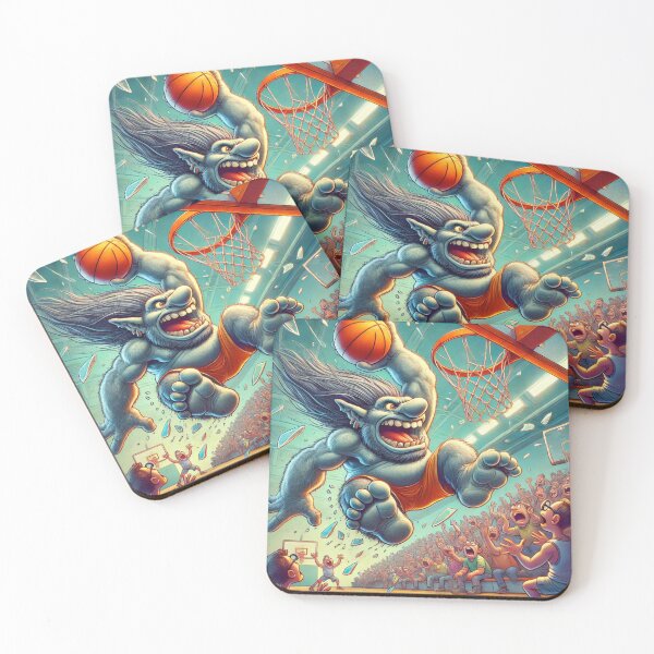 Item preview, Troll playing basketball designed and sold by LoveSports101.