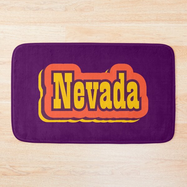 Item preview, Nevada State of America Retro Typography designed and sold by ArtNoveltee.