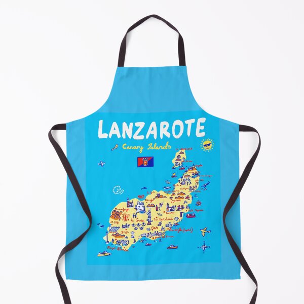Item preview, Lanzarote, Canary Islands, Spain designed and sold by Traveldrawings.