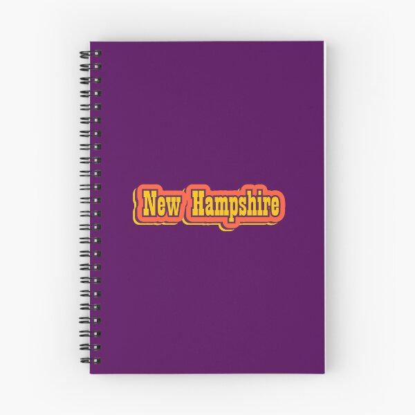Item preview, New Hampshire State of America Retro Typography designed and sold by ArtNoveltee.