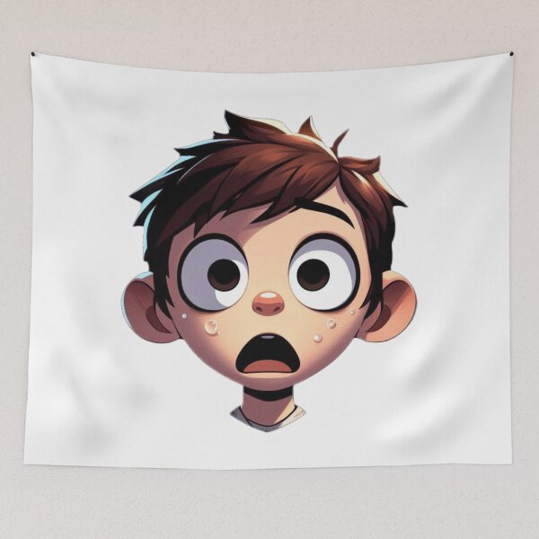 Item preview, Scared Little Boy designed and sold by GeneralDaily.