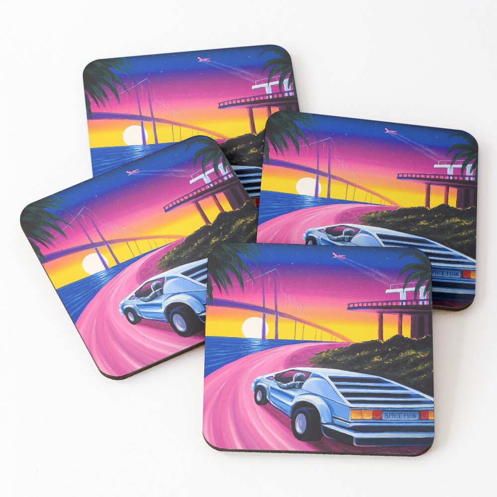 Item preview, Coasters (Set of 4) designed and sold by flooko.