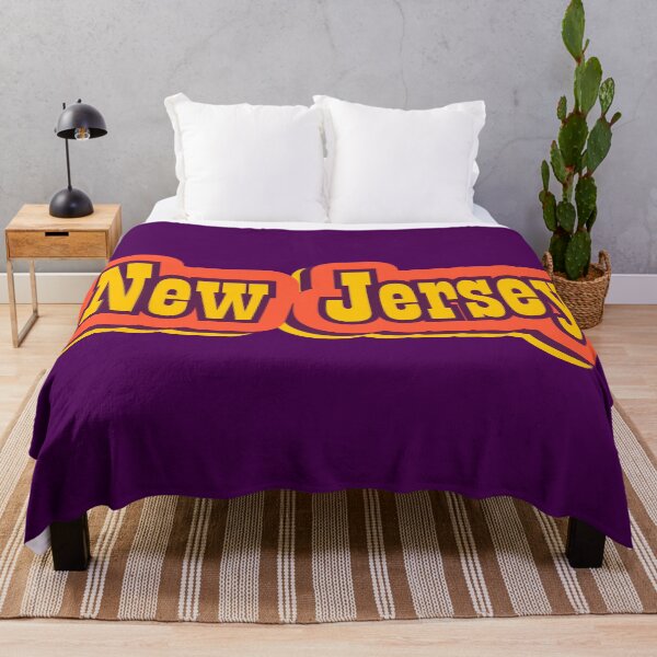 Item preview, New Jersey State of America Retro Typography designed and sold by ArtNoveltee.