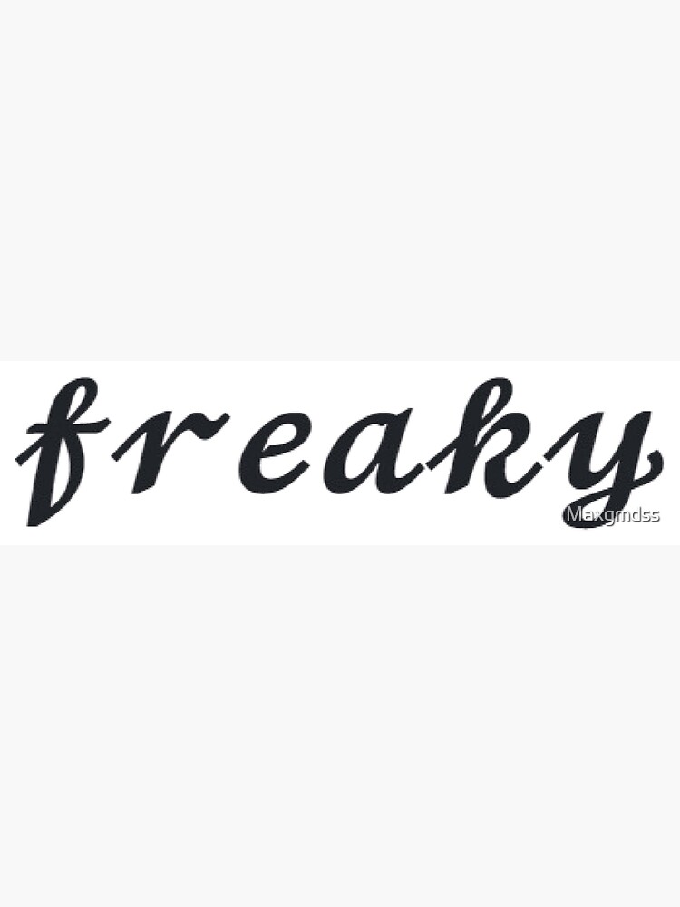 Freaky Font Magnets for Sale | Redbubble