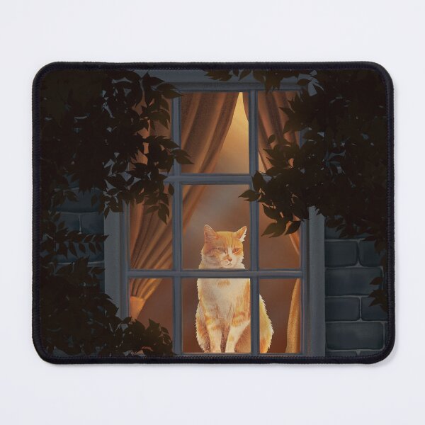 Item preview, Cat in the window designed and sold by Senka-Art.