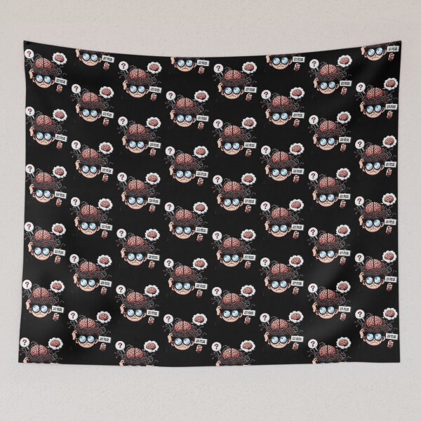 Item preview, 404 Brain Not Found—Programmer's Humour designed and sold by Tw1nsAIArt.