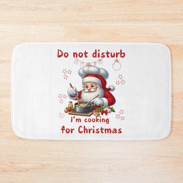 Item preview, Papá Noel cocinando designed and sold by kaljoa.