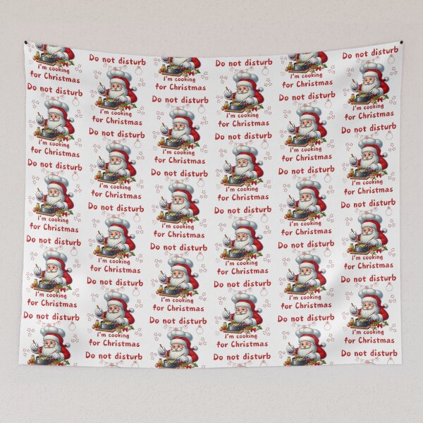 Item preview, Papá Noel cocinando designed and sold by kaljoa.