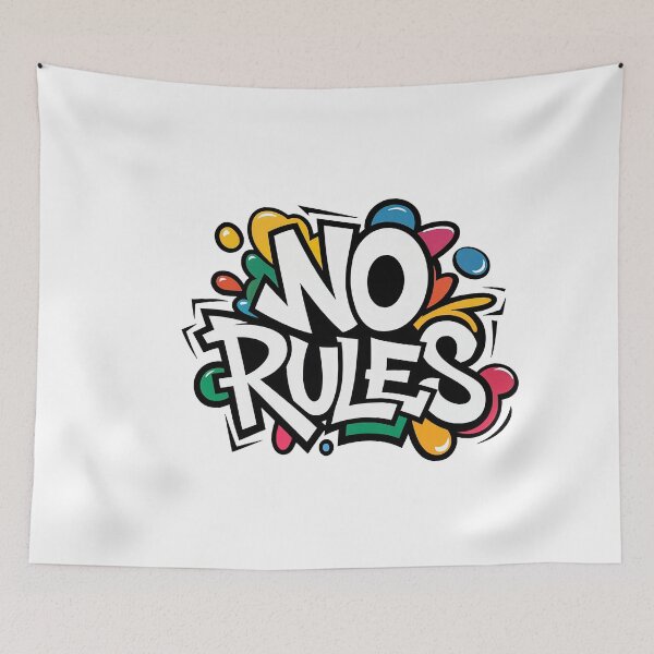 Item preview, No Rules Rebellion designed and sold by NickTaroDesign.