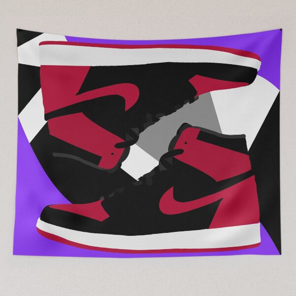 Item preview, Banned AJ 1 Print - Organic Shapes designed and sold by TransientArt11.
