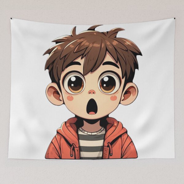 Item preview, Surprised Cute Little Boy designed and sold by GeneralDaily.