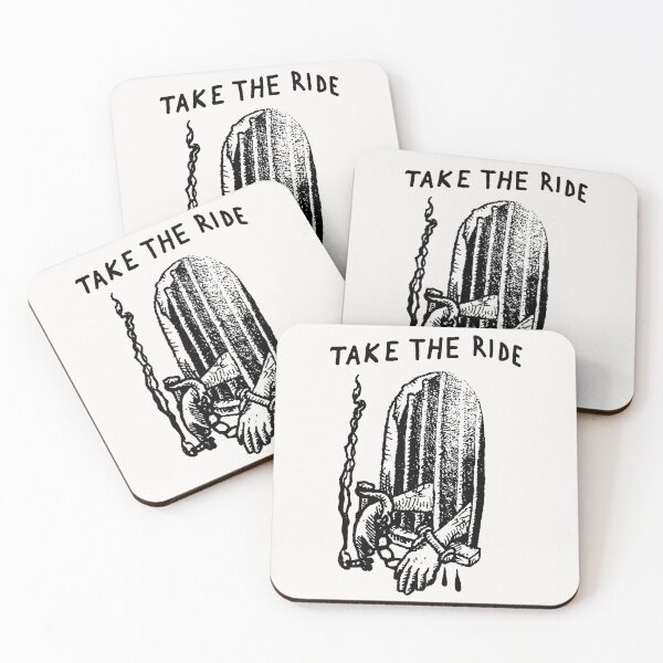 Item preview, Take The Ride; Prison Tattoo; Hardcore Style;  designed and sold by StickerApe.