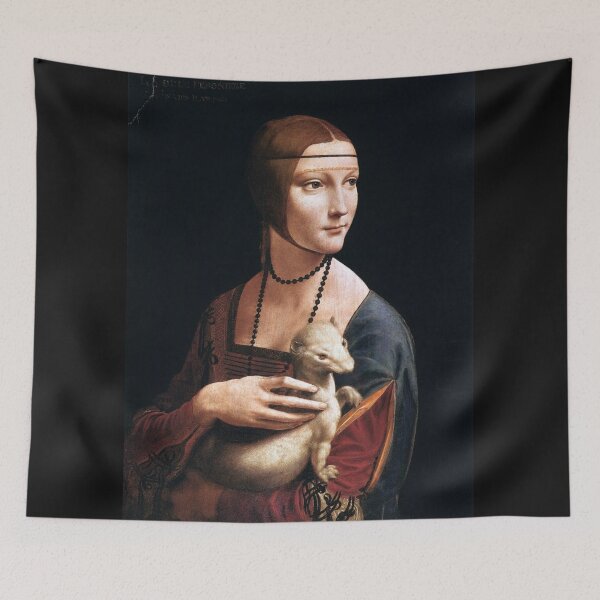 Item preview, Leonardo da Vinci, Lady with an Ermine designed and sold by RickE.