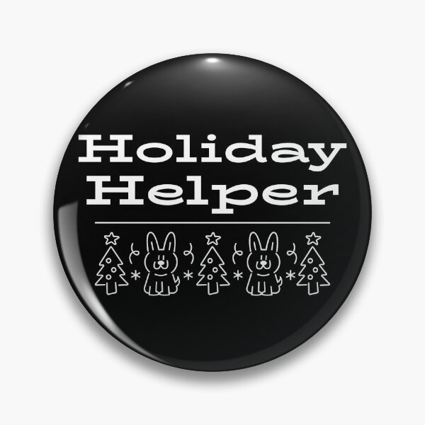 Item preview, Holiday Helper Christmas  shirt designed and sold by MuttsDesigns.