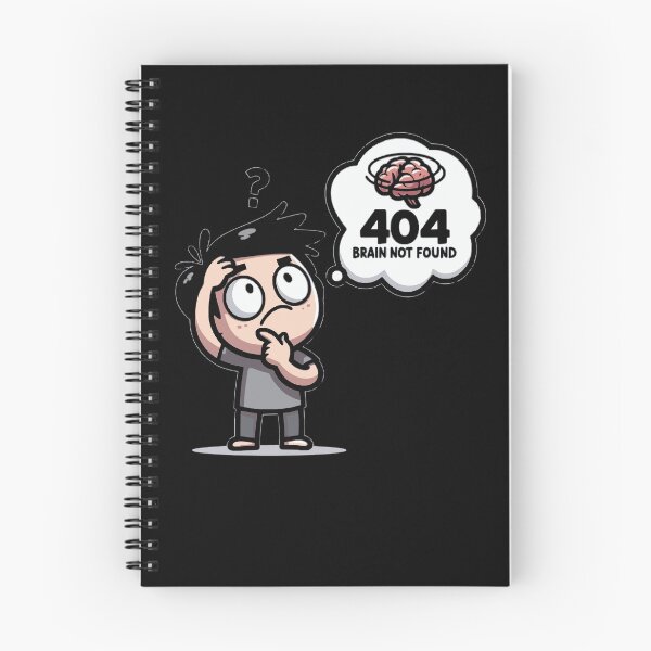 Item preview, 404 Brain Not Found designed and sold by Tw1nsAIArt.