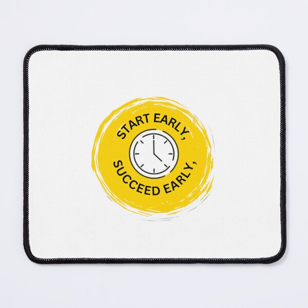 Item preview, Start early, Succeed early with clock designed and sold by Kalpa.