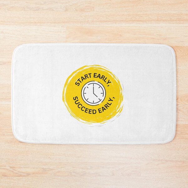 Item preview, Start early, Succeed early with clock designed and sold by Kalpa.