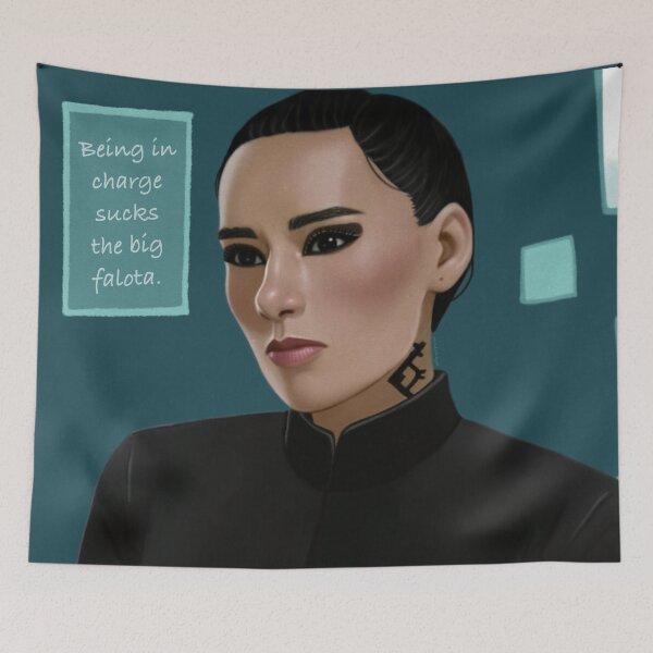 Item preview, Drummer Portrait Being in Charge Sucks Quote designed and sold by orionlodubyal.