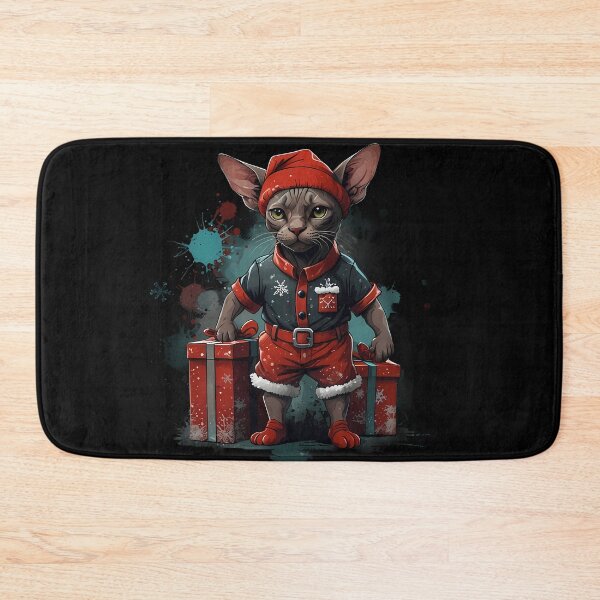 Item preview, Sphynx cat Christmas gifts designed and sold by Furrifico.