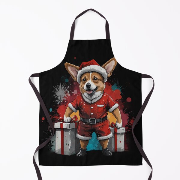Item preview, Corgi dog Christmas gifts designed and sold by Furrifico.