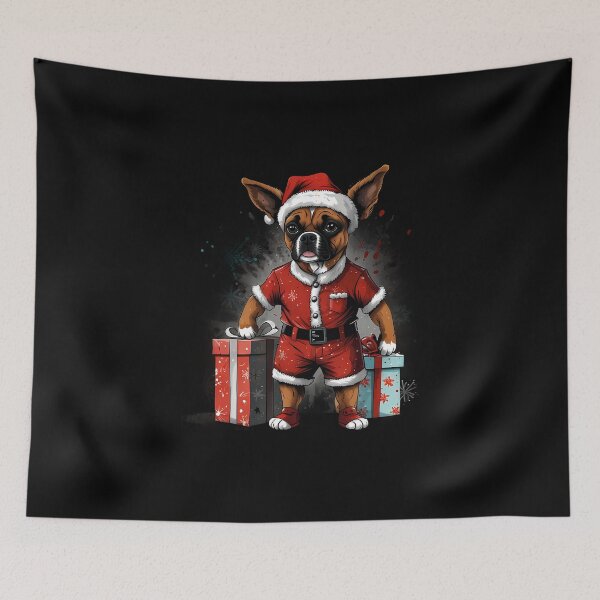 Item preview, Boxer dog Christmas gifts designed and sold by Furrifico.