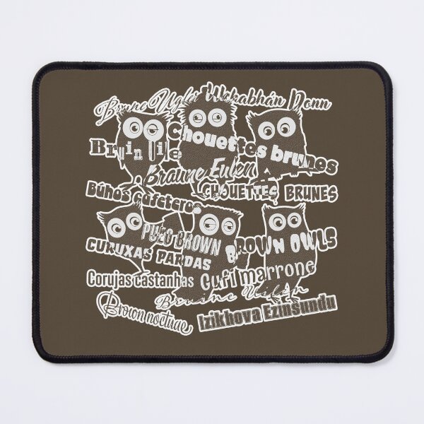 Item preview, VBROWN Brown Owls designed and sold by LuCancio23.
