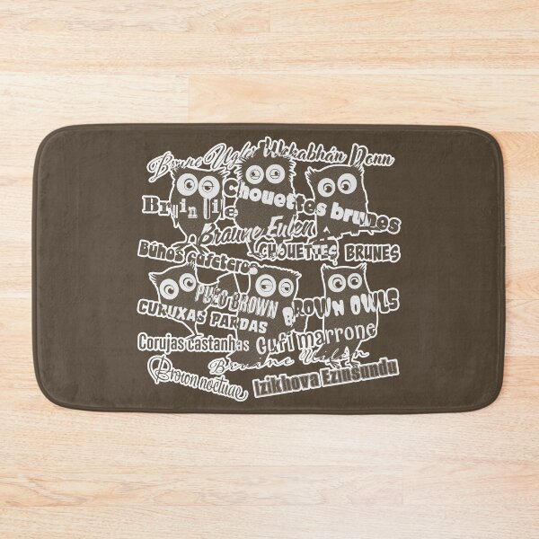 Item preview, VBROWN Brown Owls designed and sold by LuCancio23.