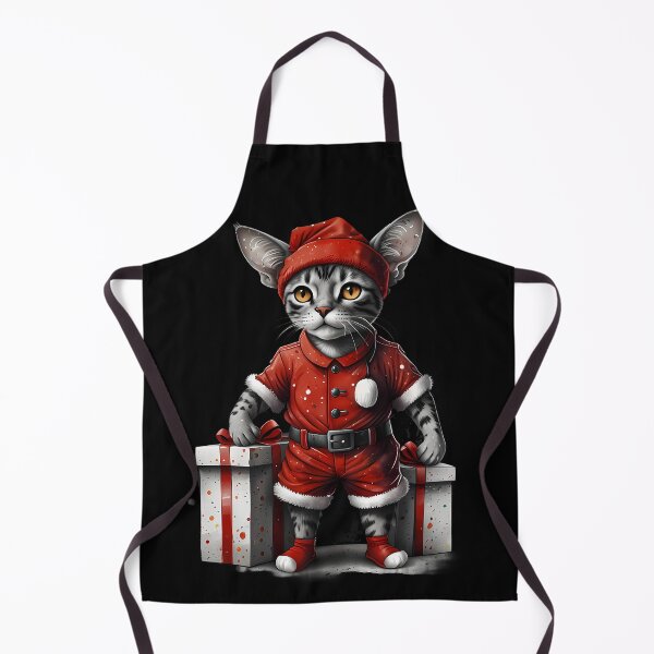 Item preview, Shorthair cat Christmas gifts designed and sold by Furrifico.