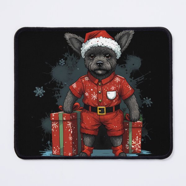 Item preview, Poodle dog Christmas gifts designed and sold by Furrifico.