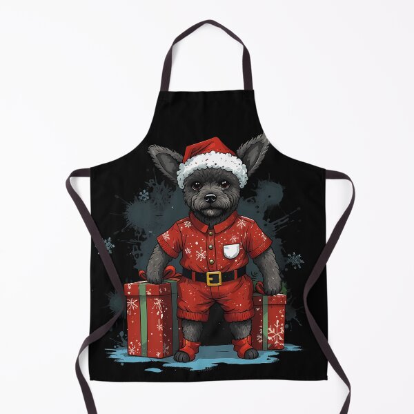 Item preview, Poodle dog Christmas gifts designed and sold by Furrifico.