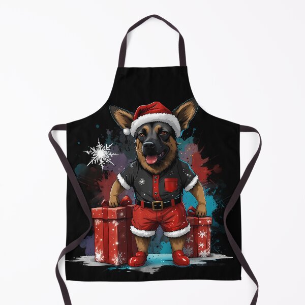 Item preview, German Sheppard dog Christmas gifts designed and sold by Furrifico.