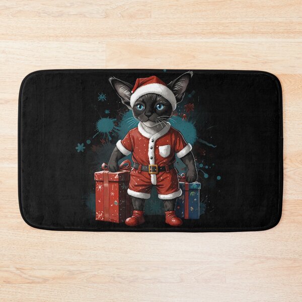 Item preview, Siamese cat Christmas gifts designed and sold by Furrifico.