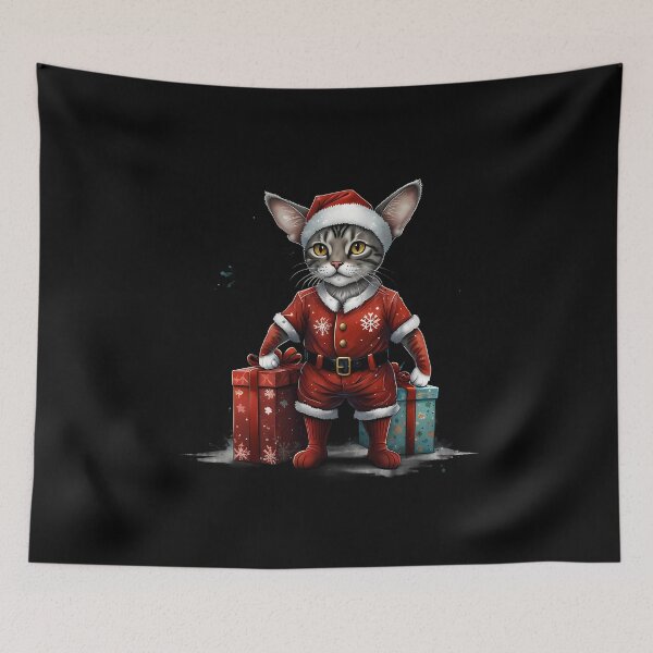 Item preview, Shorthair cat Christmas gifts designed and sold by Furrifico.