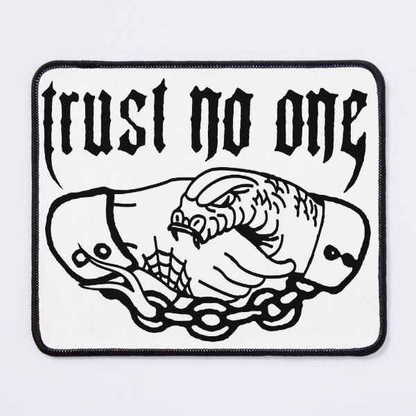 Item preview, Trust No One; Prison Tattoo; Hardcore Style; designed and sold by StickerApe.