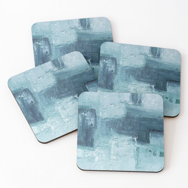 Item preview, set of 3 teal designed and sold by ElaSzczepaniak.