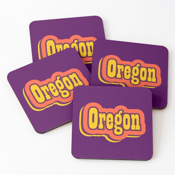Artikelvorschau, Oregon State of America Retro-Typografie entworfen und verkauft von ArtNoveltee.