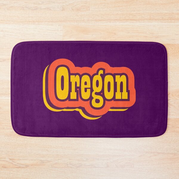Artikelvorschau, Oregon State of America Retro-Typografie entworfen und verkauft von ArtNoveltee.