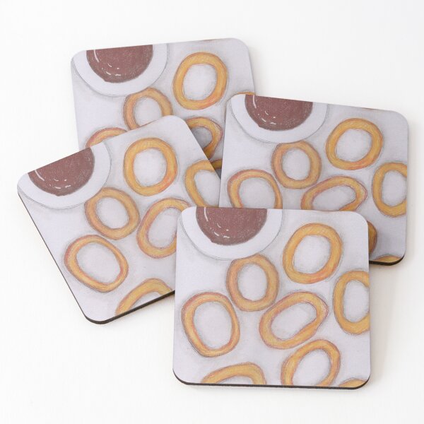 Item preview, Onion rings with barbecue sauce designed and sold by Artbysarah23.