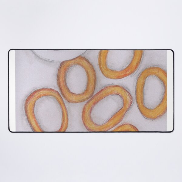 Item preview, Onion rings with barbecue sauce designed and sold by Artbysarah23.