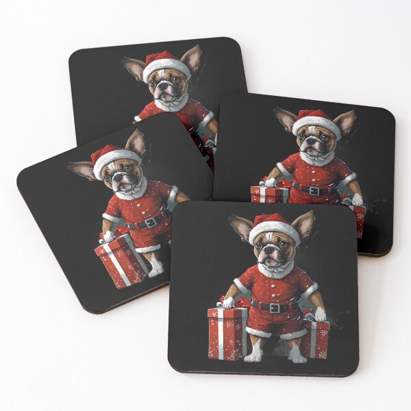 Item preview, Bulldog dog Christmas gifts designed and sold by Furrifico.