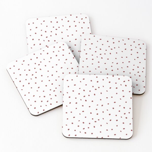 Item preview, Whimsy Dots Polka Dot Pattern - Snow + Ruby designed and sold by Irene Estelle.