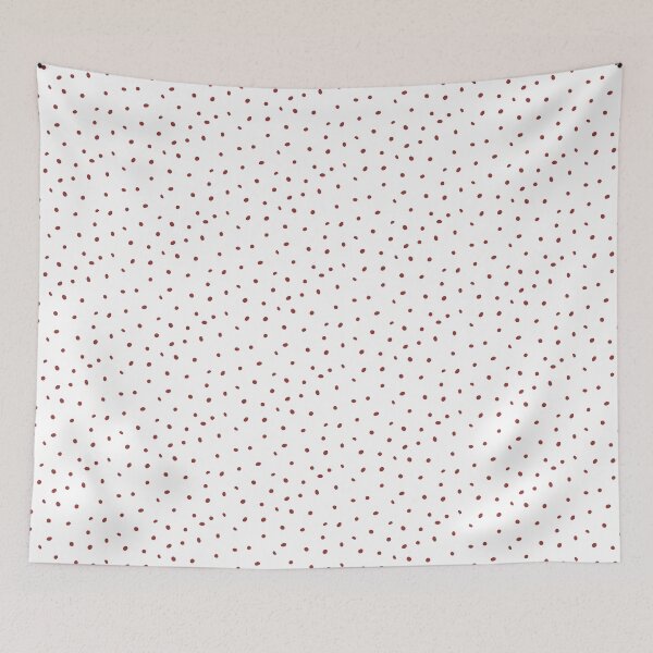 Item preview, Whimsy Dots Polka Dot Pattern - Snow + Ruby designed and sold by Irene Estelle.