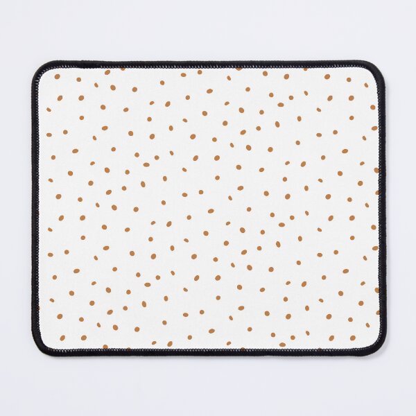 Item preview, Whimsy Dots Polka Dot Pattern - Snow + Rust designed and sold by Irene Estelle.